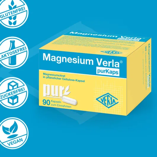 Magnesium Verla purKaps 90 Kapseln