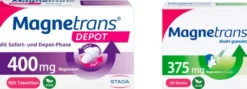 Magnetrans Depot 400 mg 100 Tabletten + gratis Magnetrans direkt 375 mg Granulat