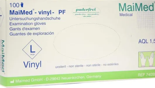 Maimed Vinyl Pf Unt.Handsch.Unsteril Gr.L