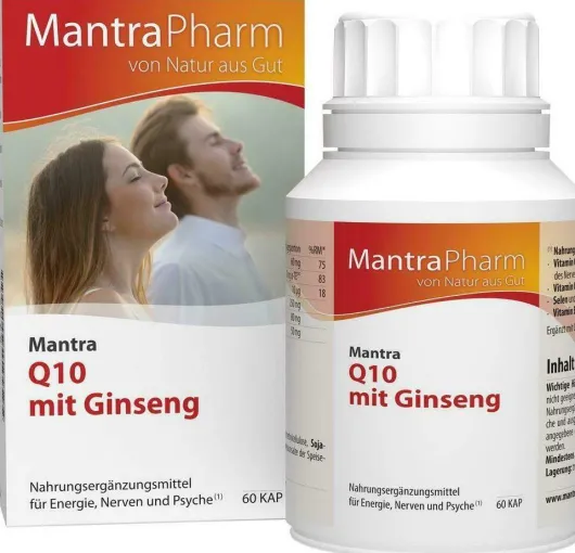 Mantra Q10 Mit Ginseng 60 Kapseln