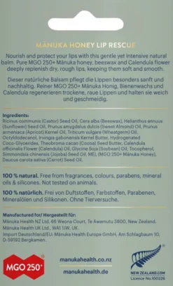 Manuka Health Lippenbalsam 4,5 G