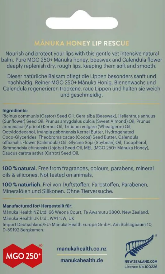 Manuka Health Lippenbalsam 4,5 G