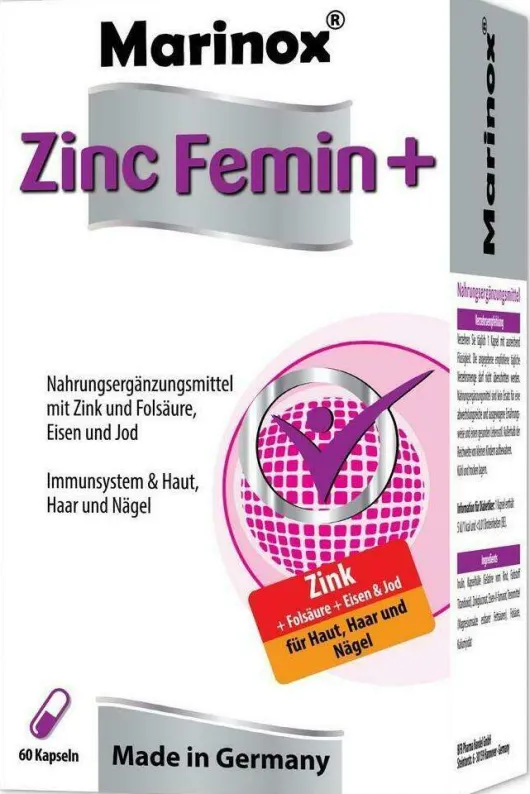 Marinox Zinc Femin+ Kapseln