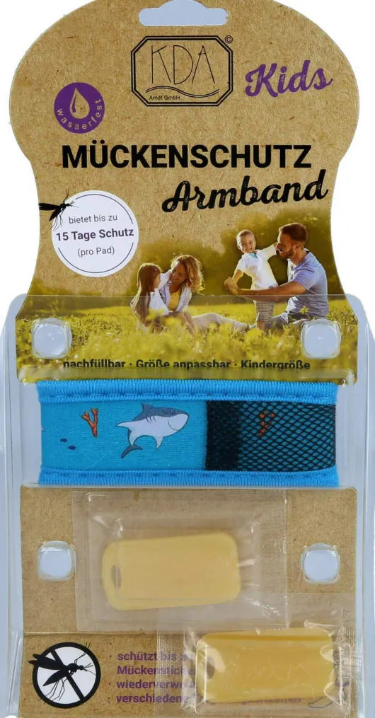 Mückenschutz Armband Kinder Hai 1 Stück
