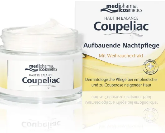 medipharma cosmetics Haut in Balance Coupeliac Aufbauende Nachtpflege 50 ml Creme