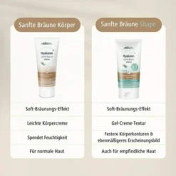 medipharma cosmetics Hyaluron Sanfte Bräune Shape Körperpflege 150 ml Creme