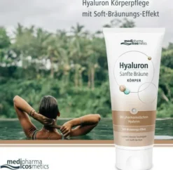 medipharma cosmetics Hyaluron Sanfte Bräune Körperpflege Creme 200 ml