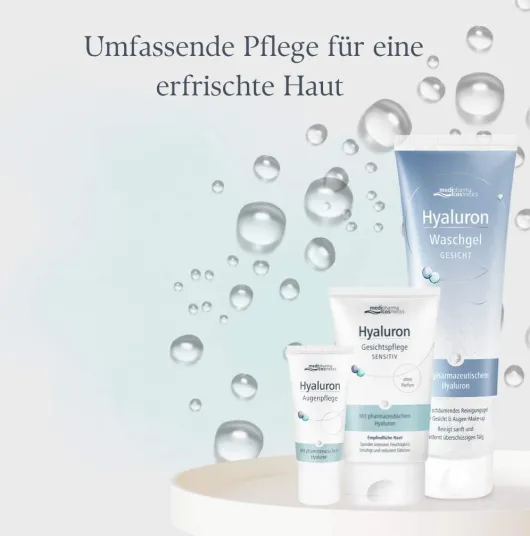 medipharma cosmetics Hyaluron Gesichtspflege sensitive 50 ml Creme