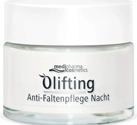 medipharma cosmetics Olivenöl Olifting Anti Faltenpflege Nacht 50 ml Creme