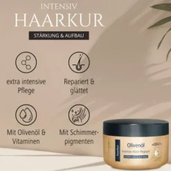 Medipharma Cosmetics Olivenöl Intensiv Hair Repair Haarkur 250 ml