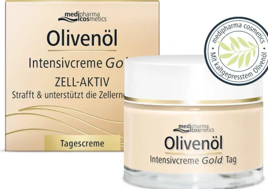 medipharma cosmetics Olivenöl Intensivcreme Gold Zell Aktiv Tagespflege 50 ml