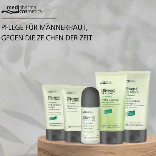 Medipharma Cosmetics Olivenöl Per Uomo Hydro Balsam Sensitiv 50...