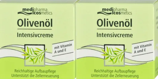 medipharma cosmetics Olivenöl Intensivcreme 2 x 50 ml