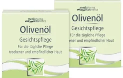 medipharma cosmetics Olivenöl Gesichtspflege 2 x 50 ml Creme