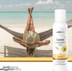medipharma cosmetics Sonne Schutz & Bräune bronze LSF 30 Aerosol 150 ml Spray