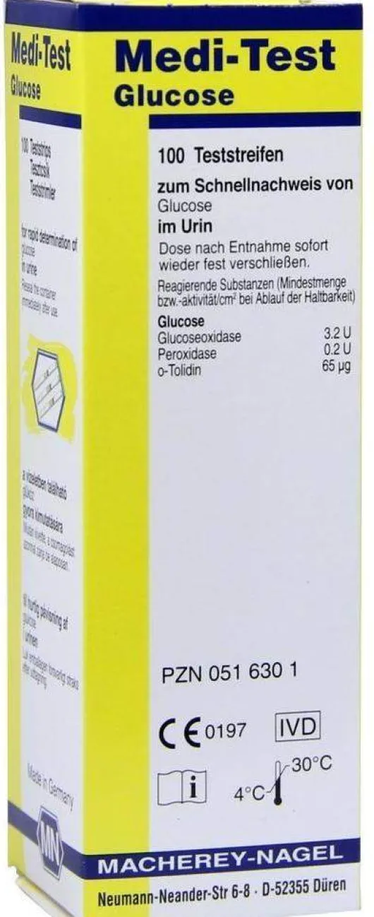 Medi Test Glucose 100 Teststreifen