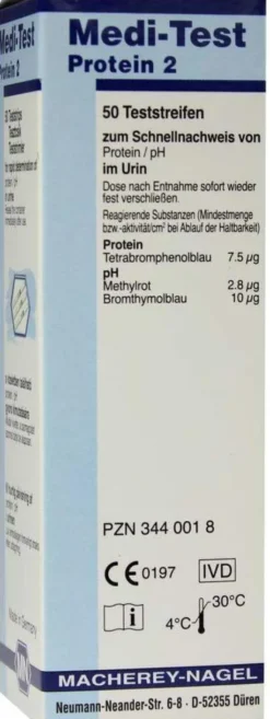 Medi Test Protein 2 Teststreifen