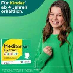 Meditonsin Extract Junior pflanzliche Erkältungstabletten 60 Stück