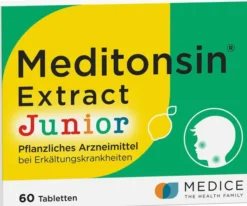 Meditonsin Extract Junior pflanzliche Erkältungstabletten 60 Stück
