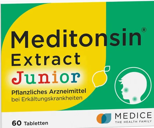Meditonsin Extract Junior pflanzliche Erkältungstabletten 60 Stück