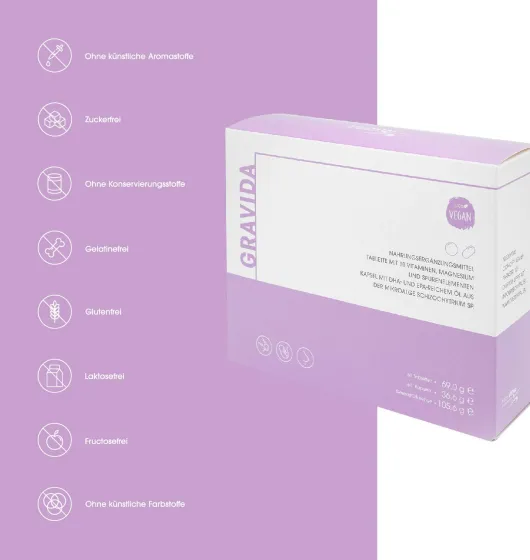 Medivital Gravida 60 Tabletten + 60 Kapseln