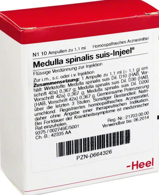 Medulla Spinalis Suis Injeel 10 Ampullen