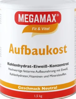 Megamax Aufbaukost Neutral 1,5 KG Pulver