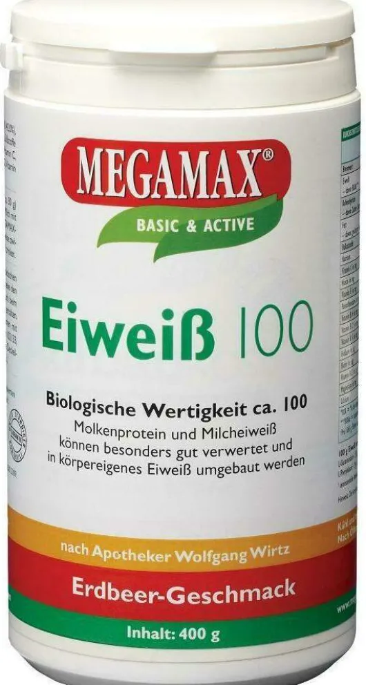 Megamax Eiweiß 100 Erdbeer 400 G Pulver
