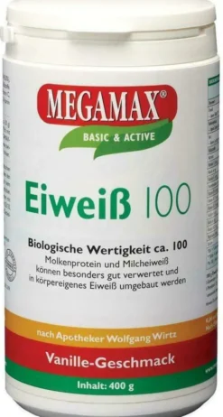 Megamax Eiweiß 100 Vanille 400 G Pulver