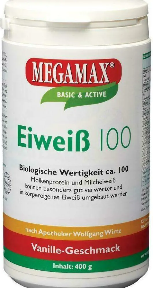 Megamax Eiweiß 100 Vanille 400 G Pulver