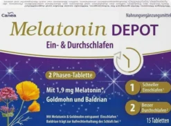Melatonin Depot Ein- & Durchschlaf-Tabletten