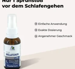 Melatonin 1,9 mg Einschlaf-Spray 30 ml