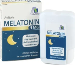 Melatonin 1 mg im Spender 120 Mini-Tabletten
