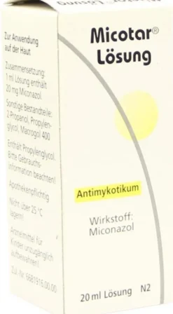 Micotar Lösung 20 ml Lösung