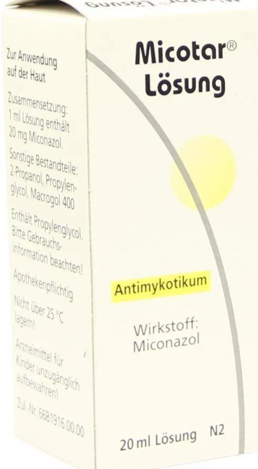 Micotar Lösung 20 ml Lösung