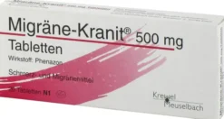 Migräne Kranit 500 mg 20 Tabletten