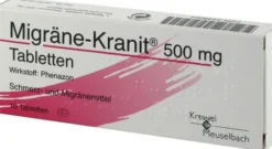 Migräne Kranit 500 mg 10 Tabletten