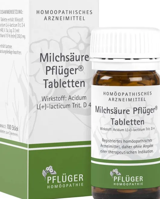 Milchsäure Pflüger 100 Tabletten