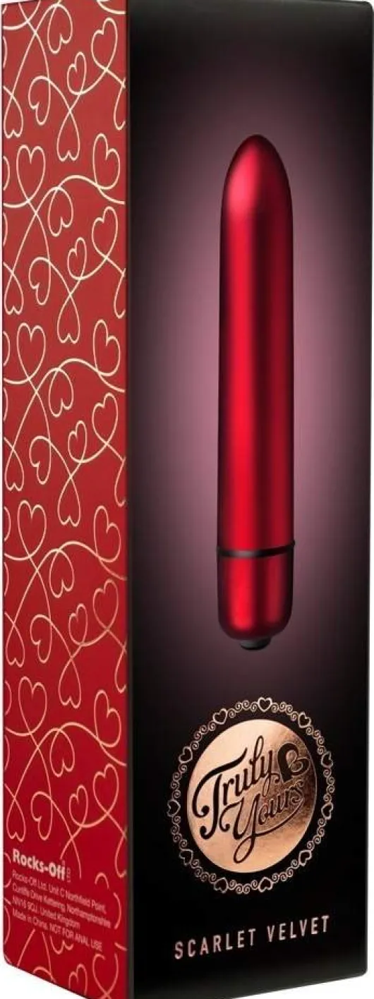 Mini Vibrator Scarlet Velvet Red, 1 Stück