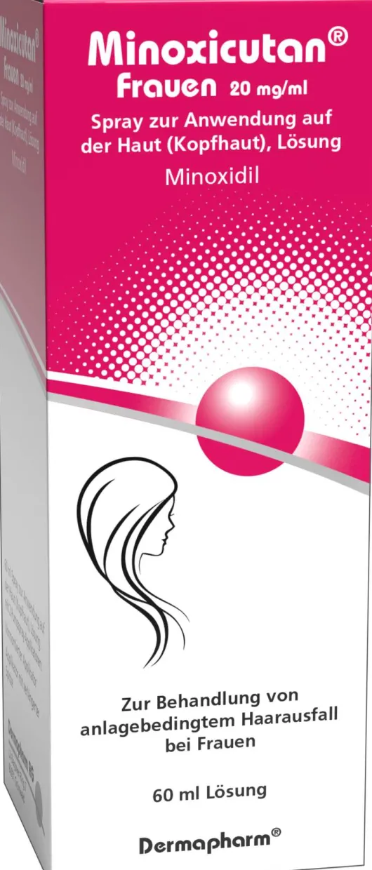 Minoxicutan Frauen 20 mg Je ml Spray 60 ml