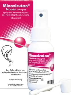 Minoxicutan Frauen 20 mg Je ml Spray 60 ml
