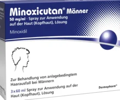 Minoxicutan Männer 50 mg je ml Spray 3 x 60 ml