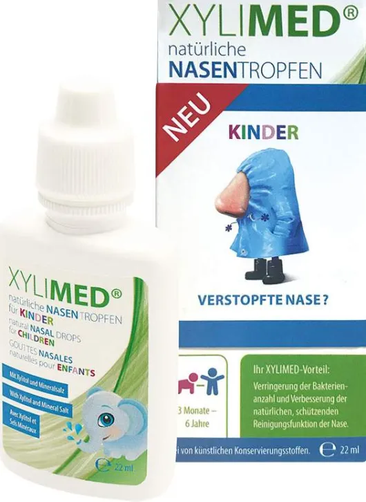 Miradent Xylimed Kid s Natürliche Nasentropfen 22 ml