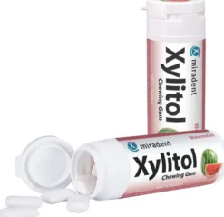 Miradent Xylitol Chewing Gum Wassermelone 30 Stück