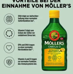 Möller s Omega-3 Zitrone Öl 500 ml
