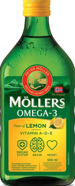 Möller s Omega-3 Zitrone Öl 500 ml