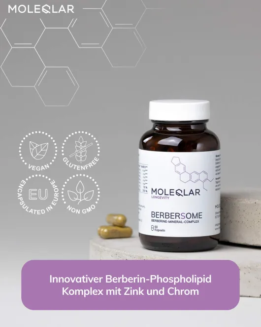 MoleQlar Berberine Mineral-Complex 60 Kapseln