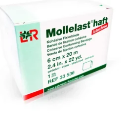 Mollelast Haft Binden Latexfrei 6 cm X 20 M Gedehnt 1 Binde