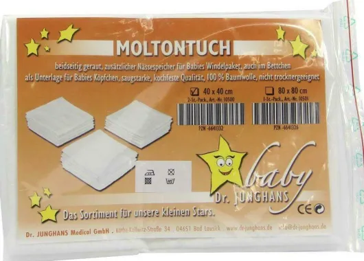 Molton Tuch 40x40 cm