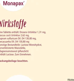 Monapax Tabletten 40 Stück